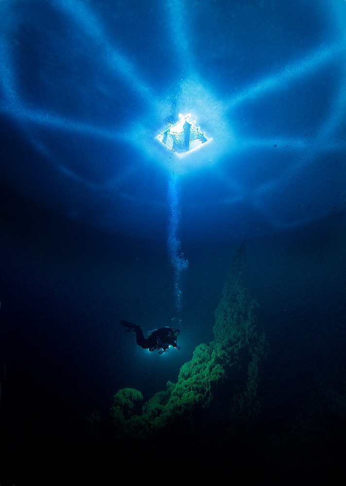 "Gods Are Looking At Us From The Sky" at Lazurny quarry